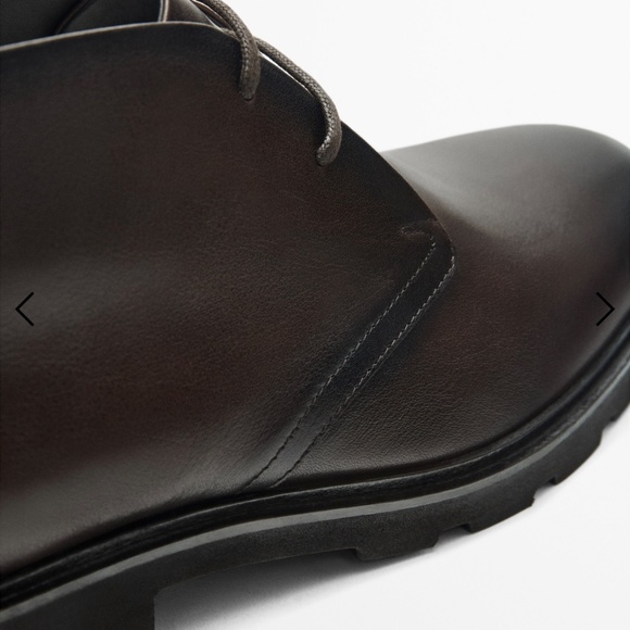 Masimo Dutti : NAPPA LEATHER SAFARI BOOTS - Picture 4 of 4